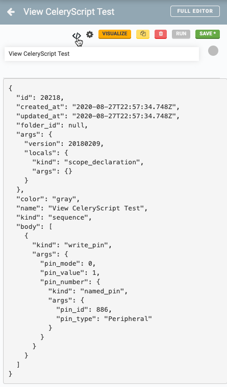 toggle entire sequence cs button